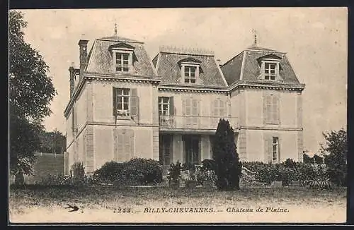 AK Billy-Chevannes, Château de Plaine