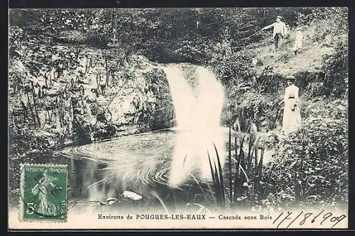 AK Pougues-les-Eaux, Cascade sous Bois