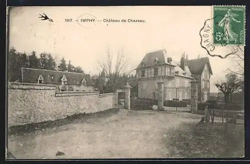 AK Imphy, Château de Chazeau en 1917