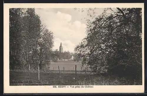 AK Guipy, Vue prise du Château