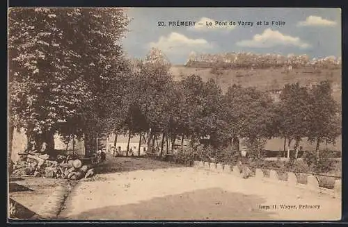 AK Prémery, Le Pont de Varzy et la Folie