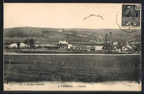 AK Prémery, L`Usine