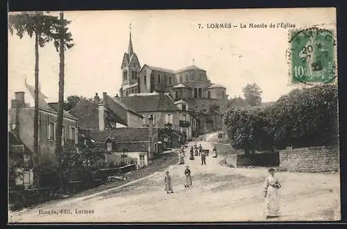 AK Lormes, La Montée de l`Eglise