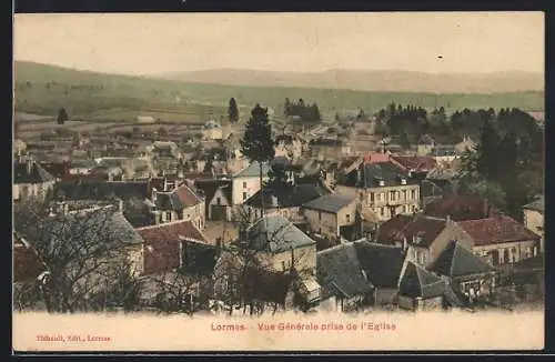 AK Lormes, Vue générale prise de l`Eglise