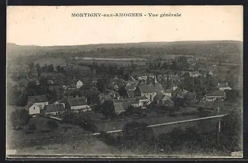 AK Montigny-aux-Amognes, Vue générale