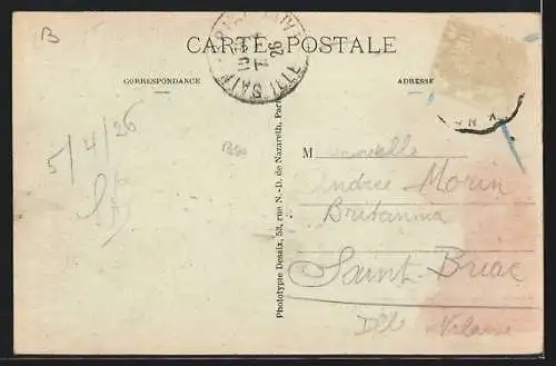 AK Montigny-aux-Amognes, Vue générale