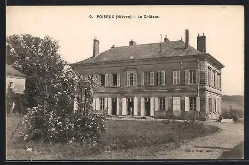 AK Poiseux /Nièvre, Le Chateau