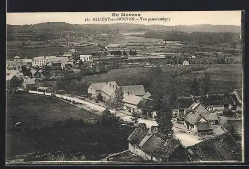 AK Alligny-en-Morvan, Vue panoramique