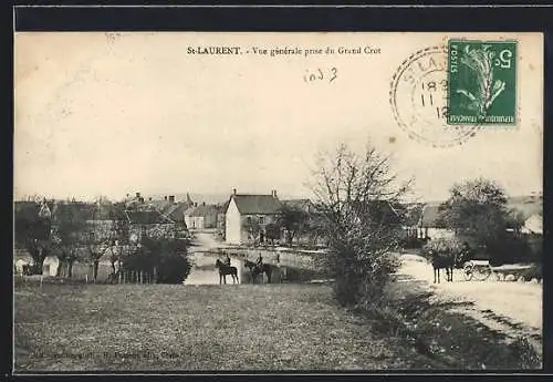 AK St-Laurent, Vue générale prise du Grand Crot