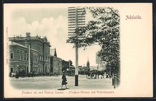 AK Adelaide, Flinders-Strasse und Victoriasquare