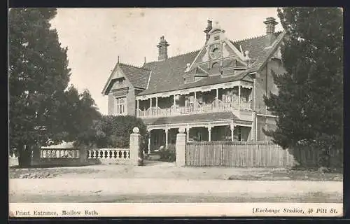 AK Medlow, Medlow Bath, Front Entrance