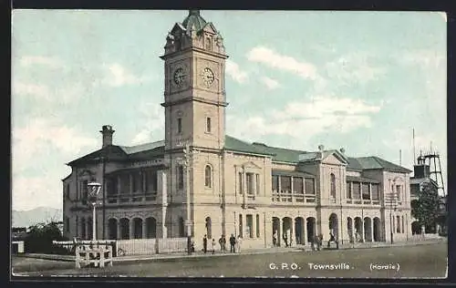 AK Townsville, G. P. O., Town Hall