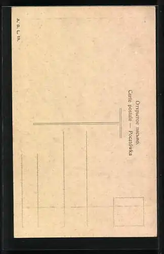 AK Lowitsch, Typen des Lowitscher Fürstentum, Polin in Tracht