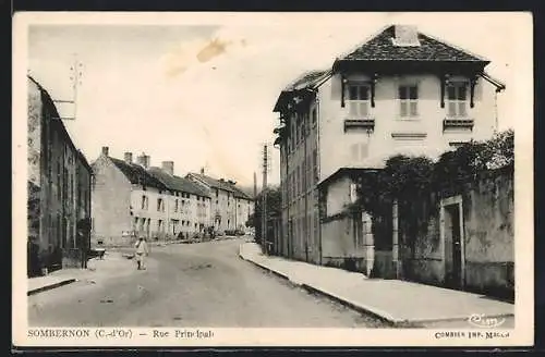 AK Sombernon, Rue Principale