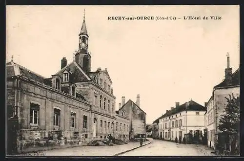 AK Recey-sur-Ource, L`Hôtel de Ville