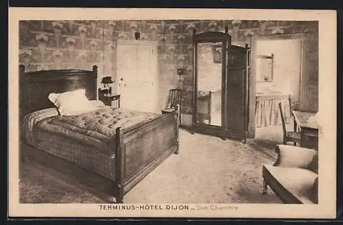 AK Dijon, Terminus-Hôtel, Une Chambre