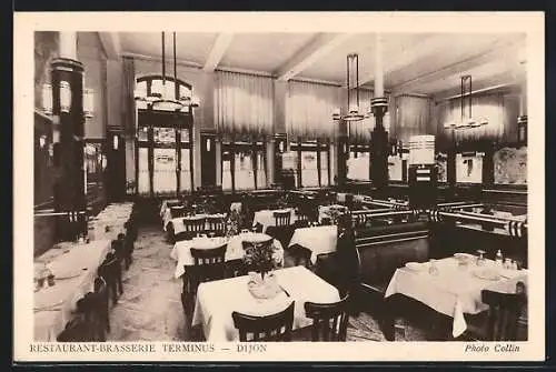 AK Dijon, intérieur du Restaurant-Brasserie Terminus