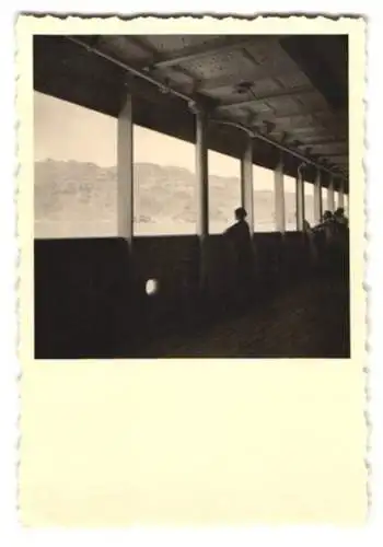 10 Fotografien unbekannter Fotograf, Ansicht Palästina, Strassenansichten, Hafen mit Dampfer Conte Biancamano