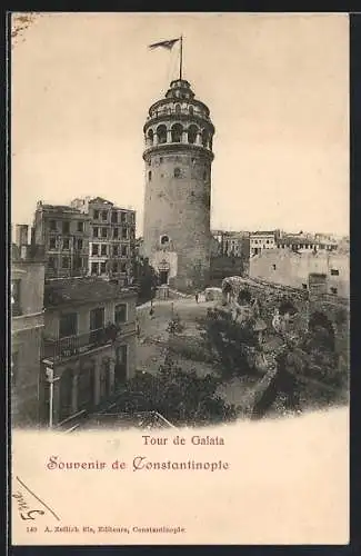 AK Constantinople, Tour de Galata