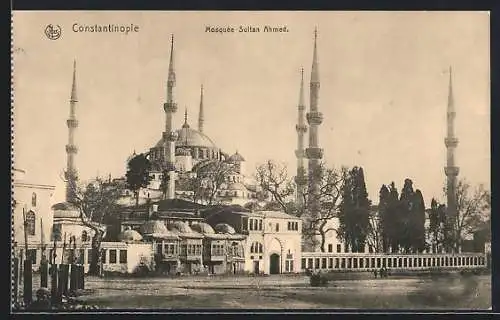 AK Constantinople, Mosquèe Sultan Ahmed