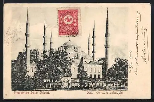 AK Constantinople, Mosquée du Sultan Achmet