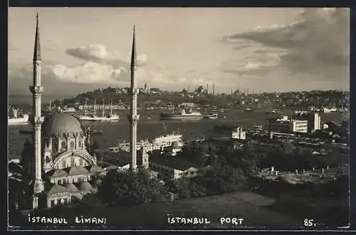 AK Istanbul, Liman, Port, Hafenansicht