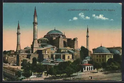 AK Constantinople, Mosquée St. Sophie