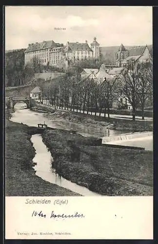 AK Schleiden, Panorama mit Schloss