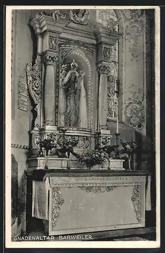 AK Barweiler, Gnadenaltar in der Kirche