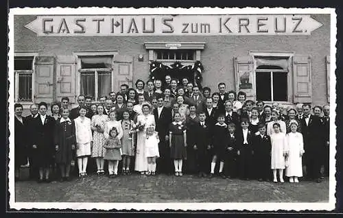 AK Spaichingen, Gasthaus zum Kreuz