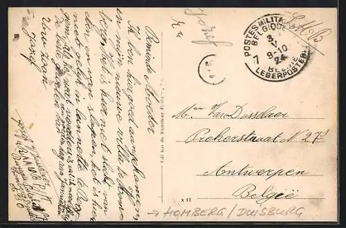 AK Homberg / Rhein, Colonie de la mine Rheinpreussen