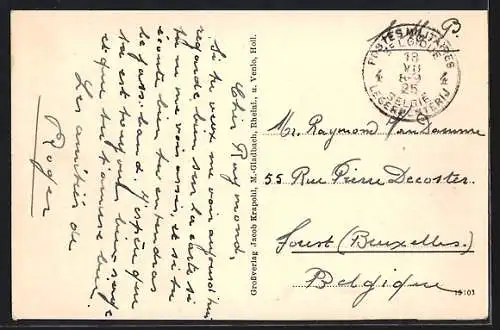 AK Crefeld, Restaurant Stadtwald-Haus