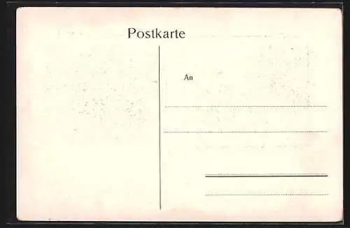 AK Dissen / Westf., Fahnenweihe d. Turnvereins 1907