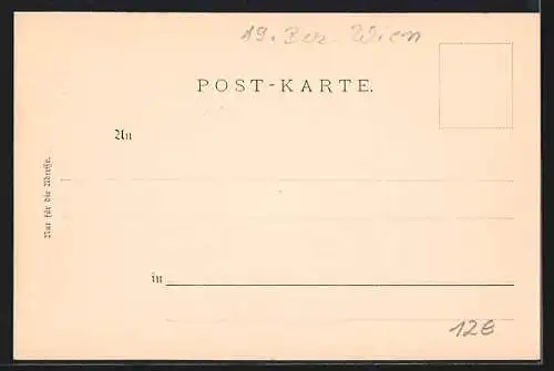 AK Wien, Sievering, Kirche und Ortspanorama