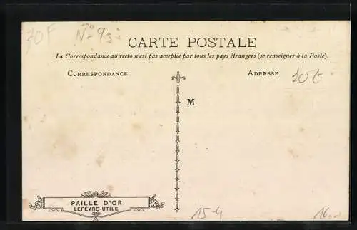 AK Pilot und Flugzeug, L`Aviateur Roger Sommer sur Biplan Farman, Conquiert le Record du Monde 1909