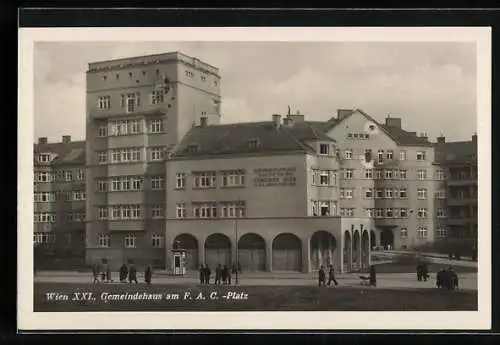 AK Wien, Gemeindehaus am F. A. C. Platz