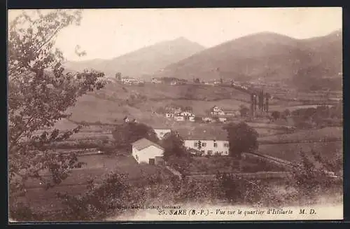 AK Sare, Vue sur le quartier d`Istilarte