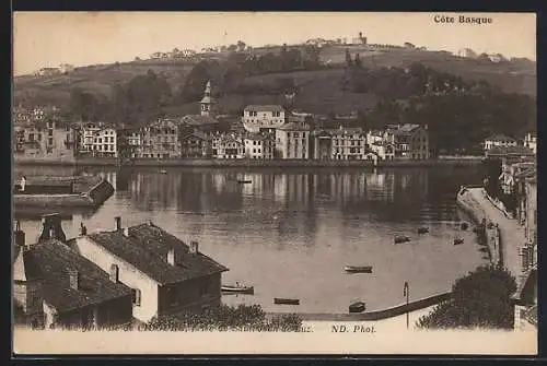 AK Ciboure, prise de Saint-Jean-de-Luz, Cote Basque