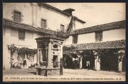 AK Ciboure, près St-Jean-de-Luz, Ancien Couvent des Recollets