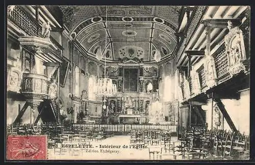 AK Espelette, Intèrieur de l`Èglise