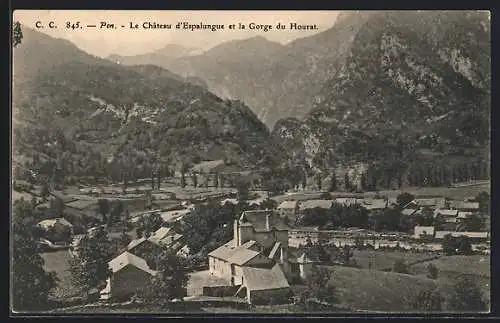 AK Dognen, Le Chateau d`Espalungue et la Gorge du Hourat