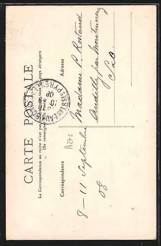 AK Eaux-Bonnes, Vue prise du Tir Lessonde