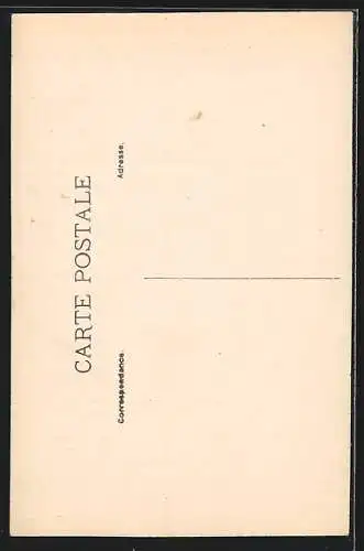 AK Ciboure-Bordagain, Kirche mit Denkmal