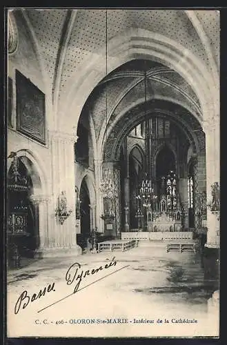 AK Oloron-Ste-Marie, Intérieur de la Cathédrale