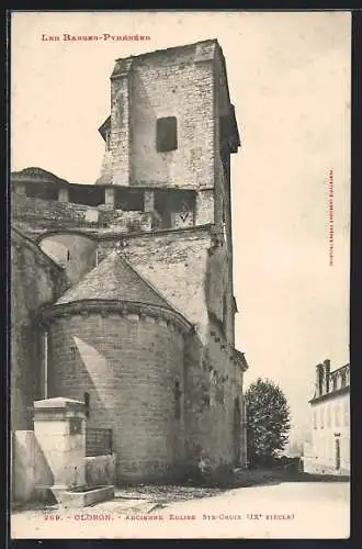 AK Oloron, l`ancienne église de Sainte-Croix du IXe siècle, vue partielle