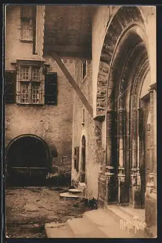 AK Béost /Vallée d`Ossau, Portail d`Eglise