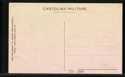 AK Distintivi dei Reggimenti di Cavalleria, Schulterklappen und Rangzeichen der italienischen Kavallerie