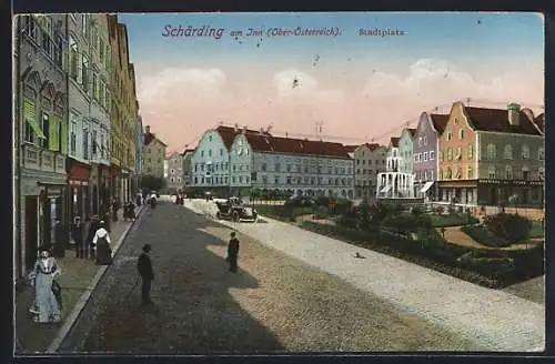 AK Schärding am Inn, Stadtplatz