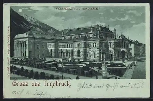 AK Innsbruck, Stadttheater und Stadtsäle