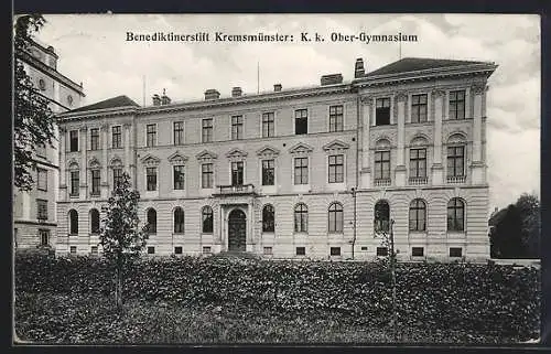 AK Kremsmünster, Benediktinerstift-K. k. Ober-Gymnasium